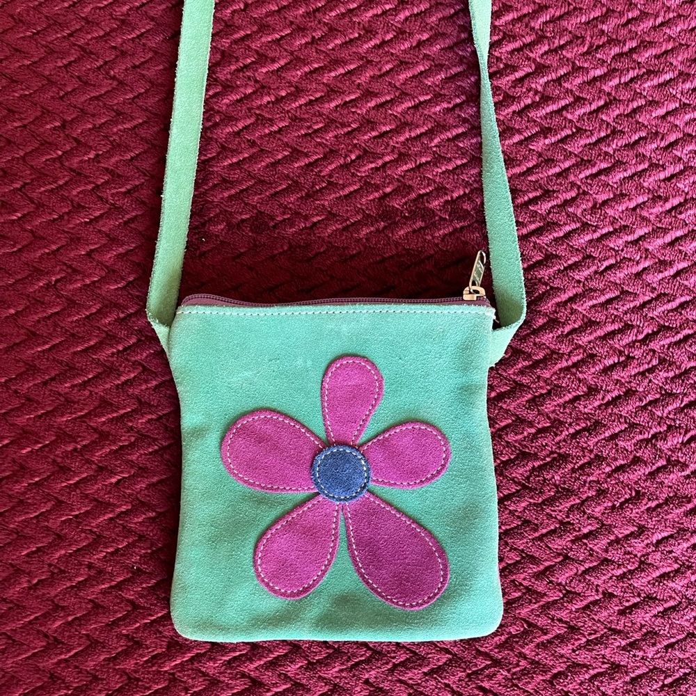 ⚛️ Hila Luna- Suede Mini Crossbody